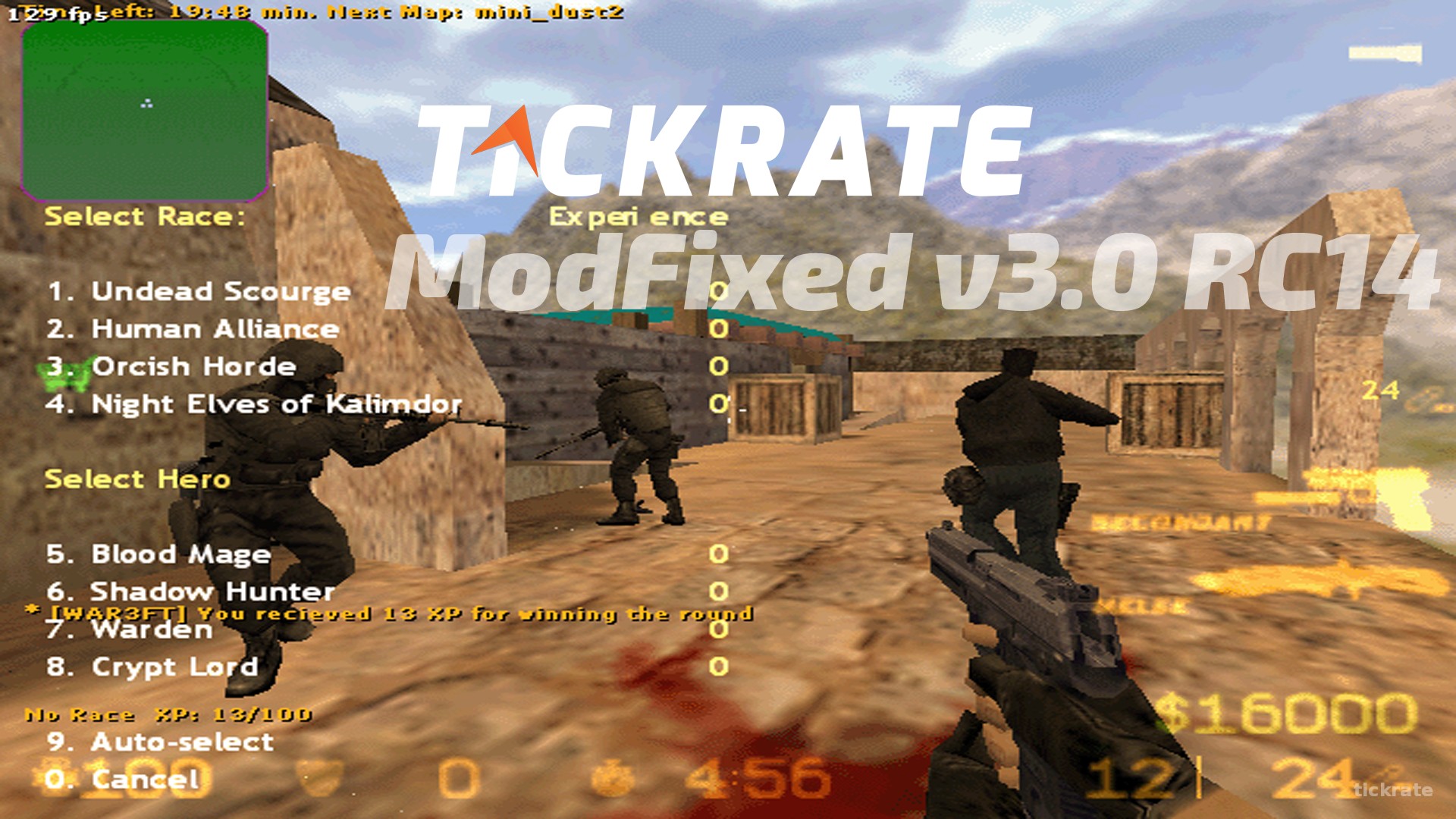 CS 1.6 WarCraft3 v3.0 RC14 Full Paket