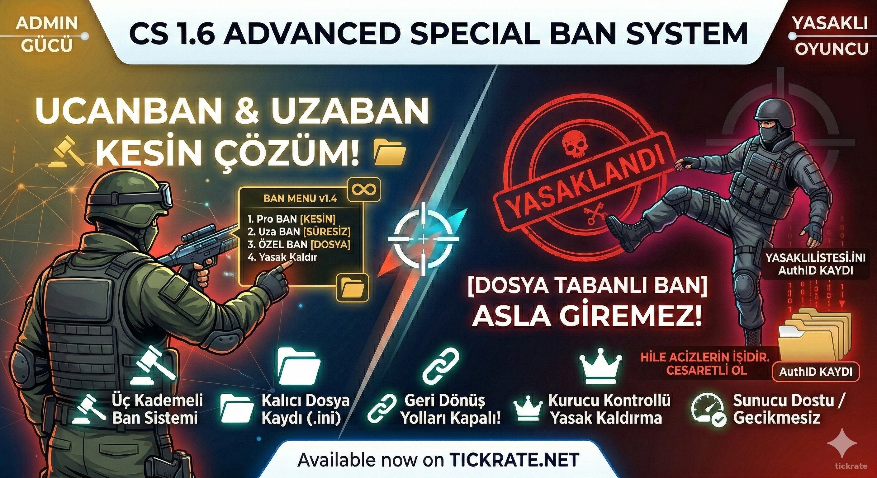 Gelişmiş Özel Ban Sistemi (UcanBAN & UzaBAN v1.4)